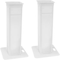 EUROLITE 2x Soporte de escenario variable incl. funda y bolsa, blanco