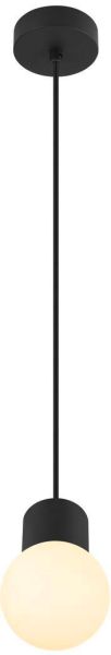 SLV VARYT, Pendelleuchte, 150cm, E14, 6W, schwarz