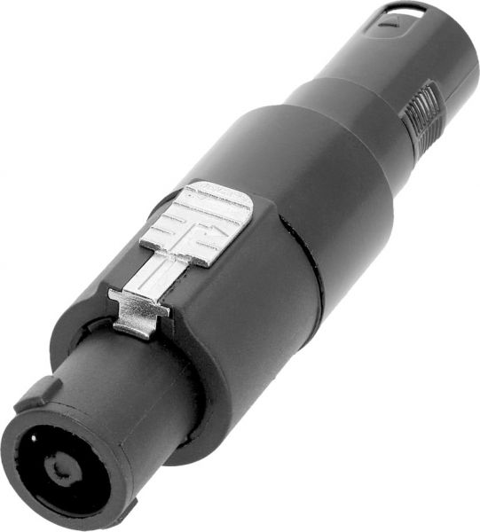 Adam Hall Connectors 4 STAR A SF4 XM3 - Adapter 4-Pol Lautsprecher Steckverbinder auf XLR male