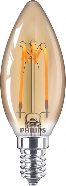 Philips Classic LEDCandle ND 2.3-14W B35 E14 SP GOLD