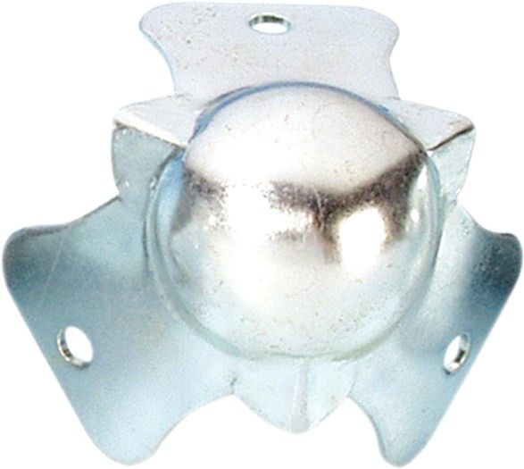 Adam Hall Hardware 4111 Kugelecke klein dreischenklig 3-Loch