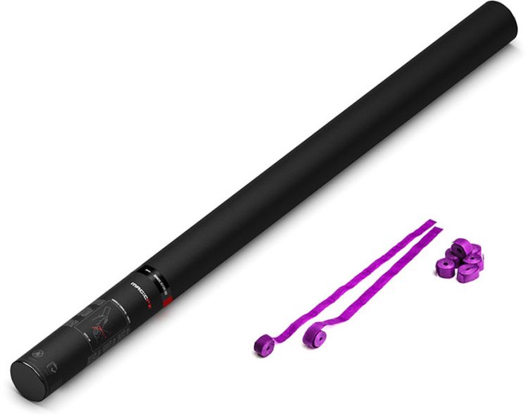 Magic FX Handbetriebene Streamerkanone PRO 80cm - Lila