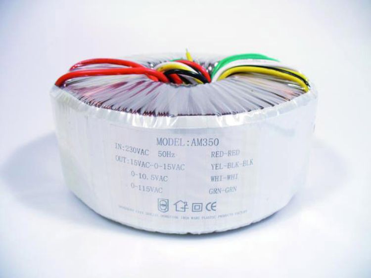 Ringkerntrafo Sec.: 15-0-15V/10,5V/115V Pri.: 230V (M350) MPZ350