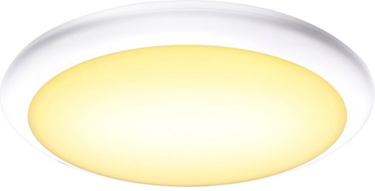 SLV RUBA, applique et plafonnier extérieur, blanc, LED, 12W, 3000/4000K, interrupteur CCT