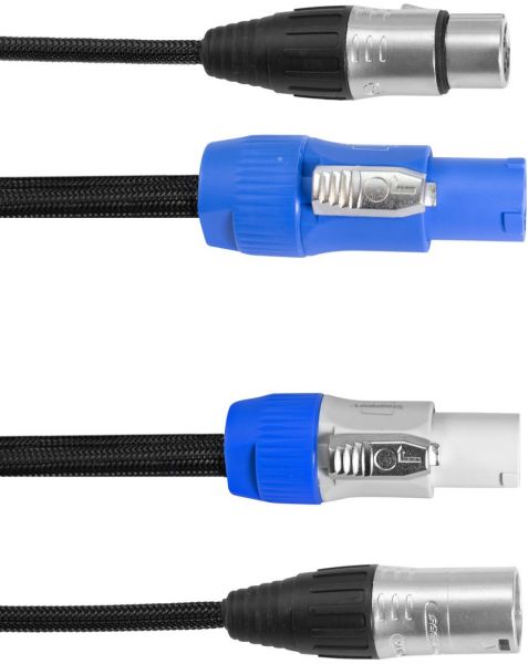 EUROLITE Kombikabel DMX P-Con/5 Pin XLR 1,5m